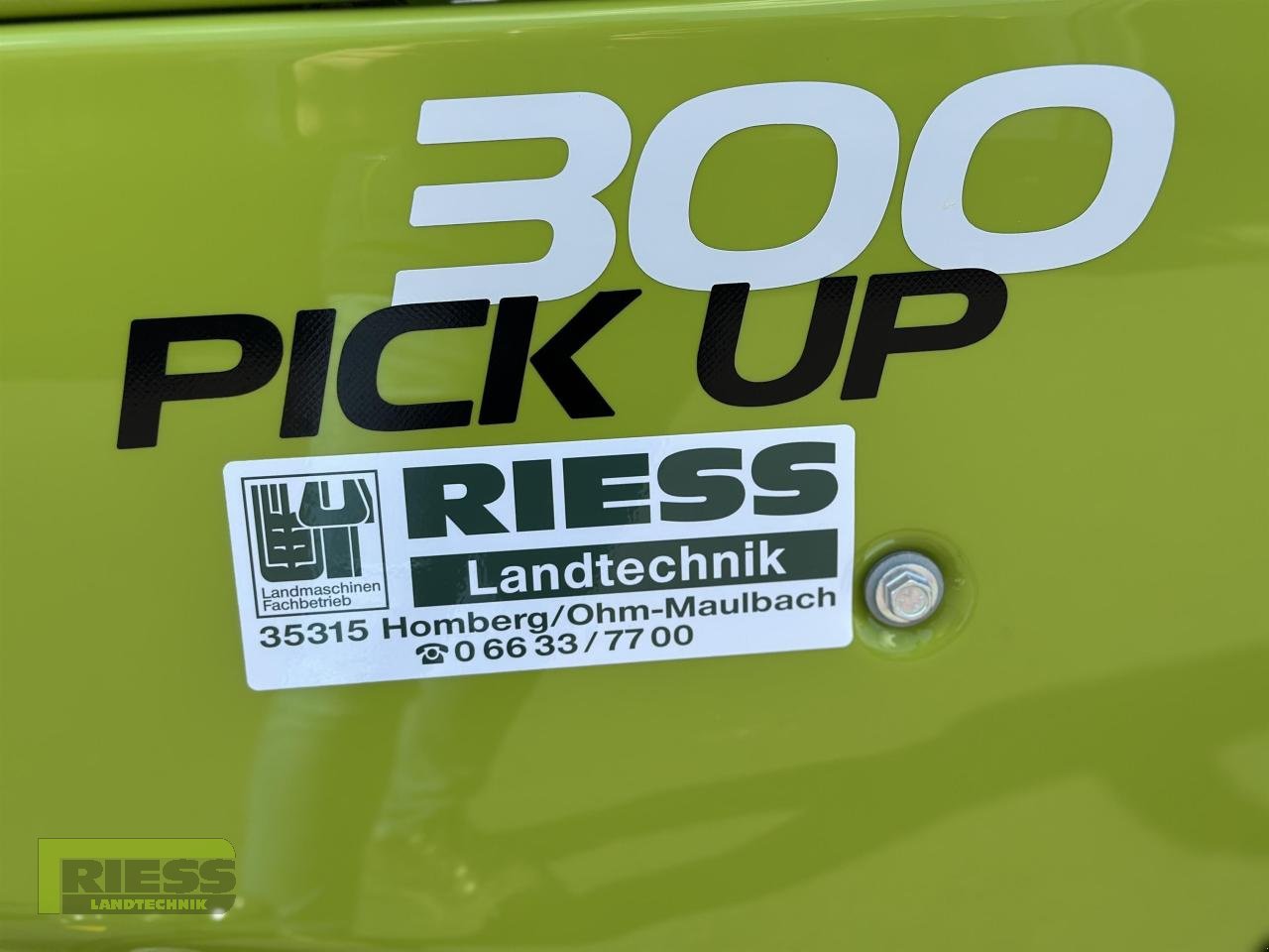 Feldhäcksler Pick-up typu CLAAS PICK UP 300 PROFI CONTOUR, Neumaschine v Homberg/Ohm - Maulbach (Obrázok 11)