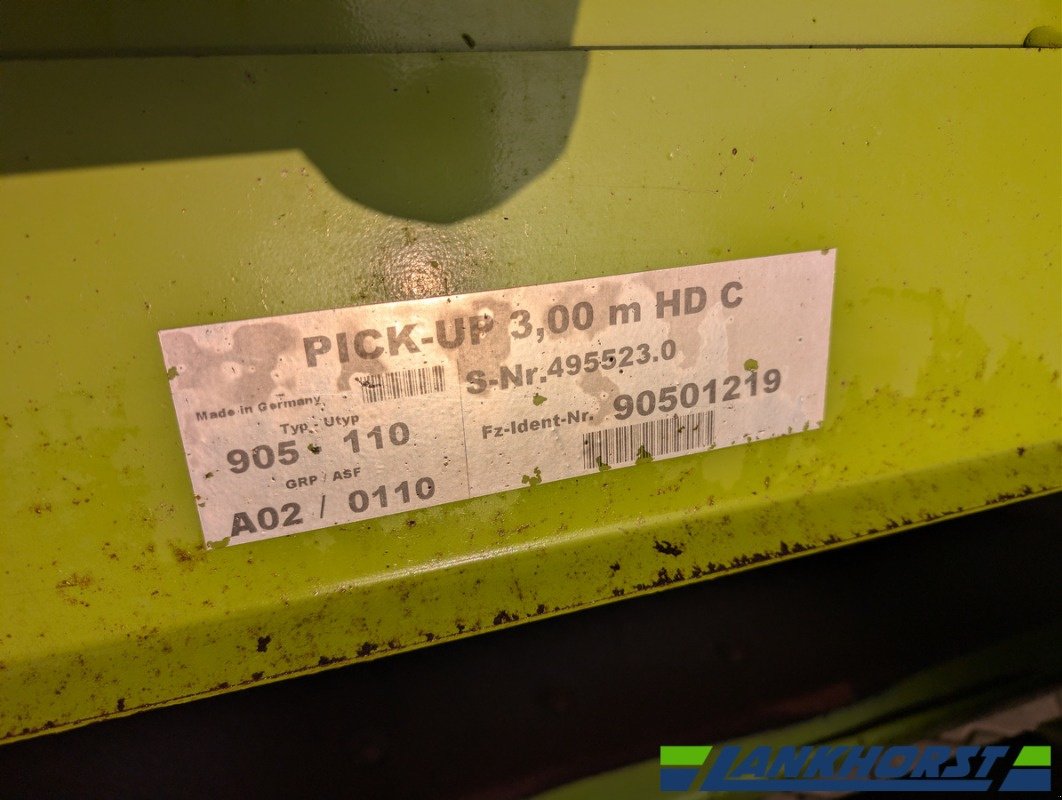 Feldhäcksler Pick-up typu CLAAS PU 300 HD, Gebrauchtmaschine v Emsbüren (Obrázek 13)