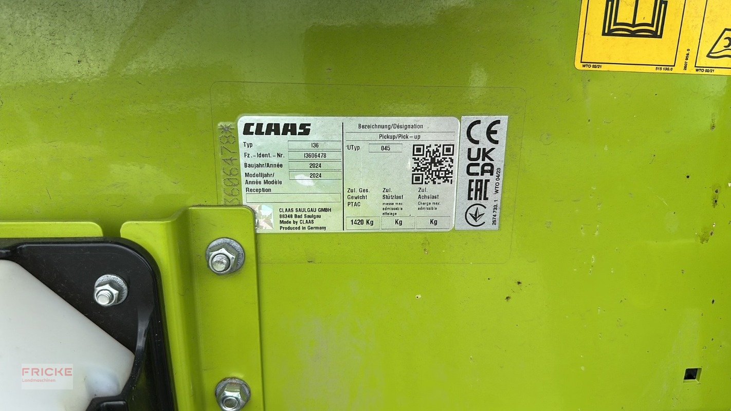 Feldhäcksler Pick-up του τύπου CLAAS PU 300 Profi Contour Variabel, Gebrauchtmaschine σε Bockel - Gyhum (Φωτογραφία 3)