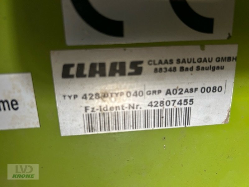 Feldhäcksler Pick-up typu CLAAS PU300HD, Gebrauchtmaschine v Kundschaft (Obrázek 7)