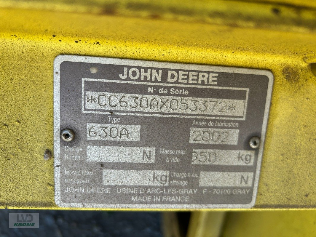 Feldhäcksler Pick-up typu John Deere 630A, Gebrauchtmaschine v Groß Munzel (Obrázek 10)