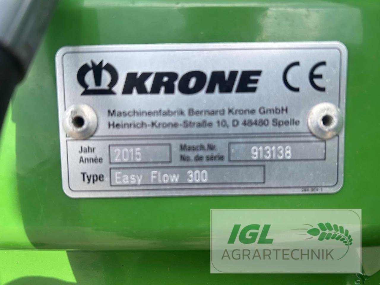 Feldhäcksler Pick-up типа Krone Easy Flow 300, Gebrauchtmaschine в Nabburg (Фотография 6)