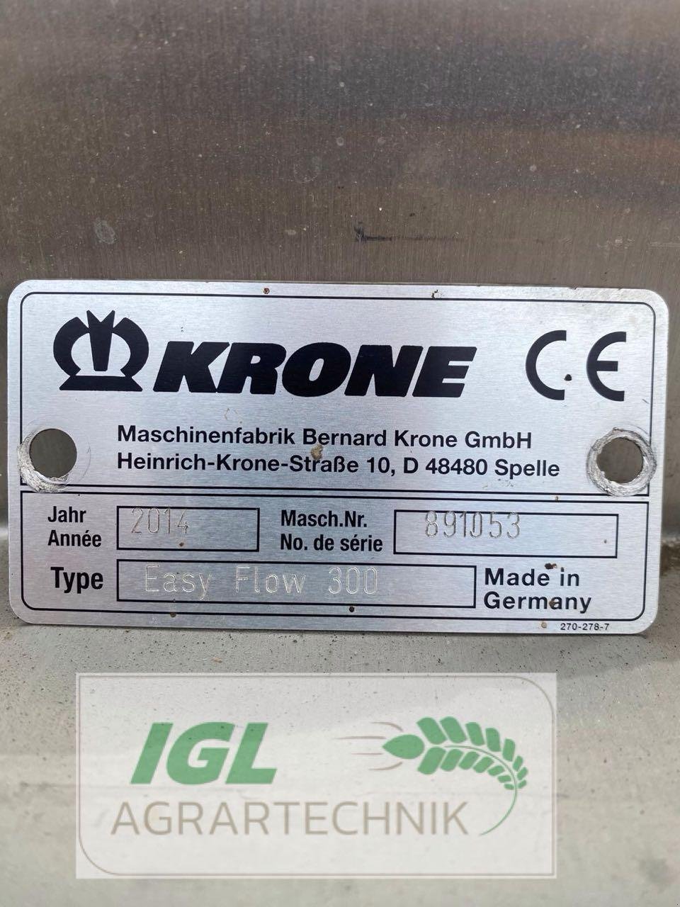 Feldhäcksler Pick-up του τύπου Krone EasyFlow 300, Gebrauchtmaschine σε Nabburg (Φωτογραφία 5)