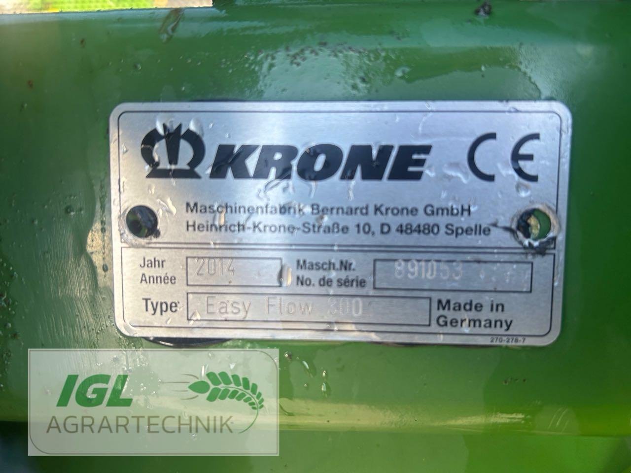 Feldhäcksler Pick-up za tip Krone EasyFlow 300, Gebrauchtmaschine u Nabburg (Slika 8)