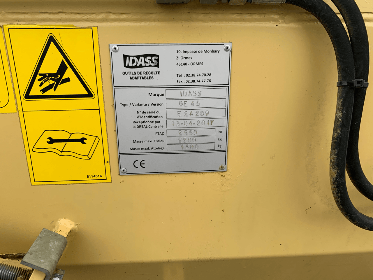 Feldhäcksler Pick-up typu Sonstige GE45, Gebrauchtmaschine w TREMEUR (Zdjęcie 8)