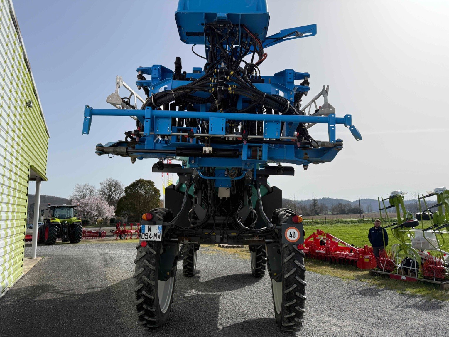 Feldhäcksler del tipo Berthoud RAPTOR 4240, Gebrauchtmaschine In ST ELIX THEUX (Immagine 4)
