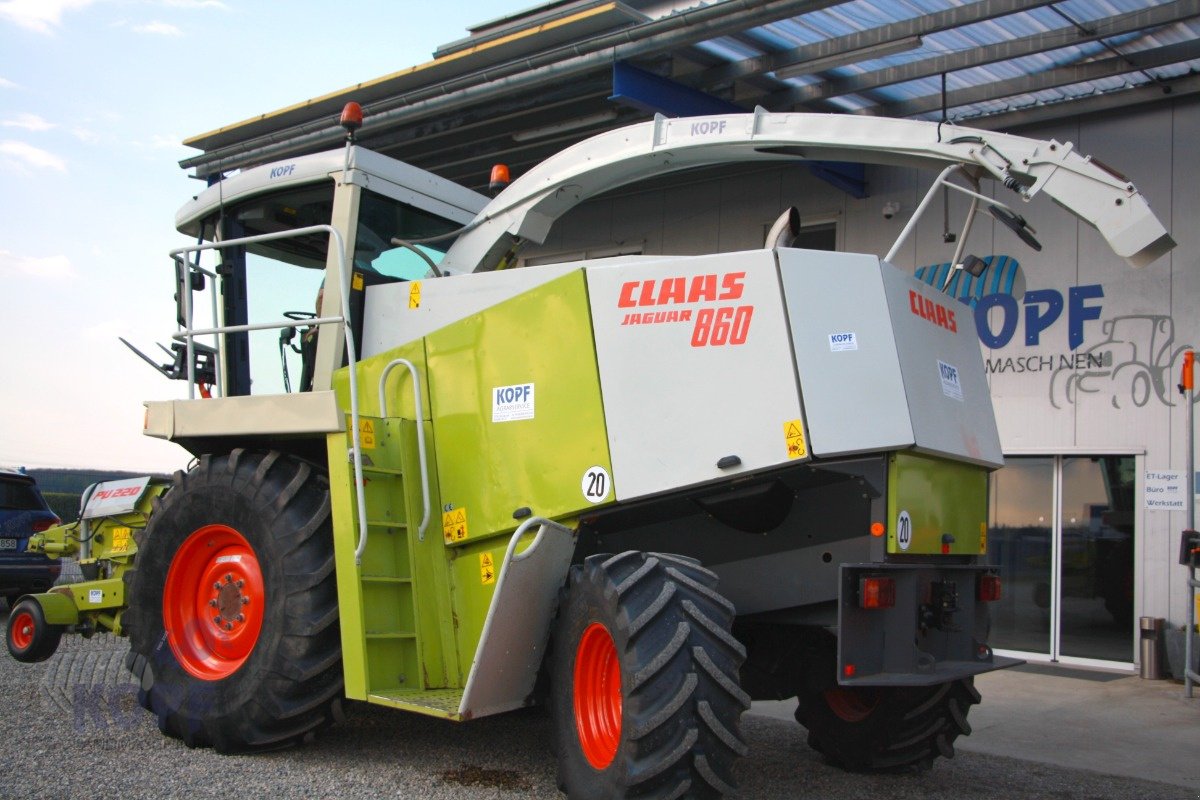 Feldhäcksler typu CLAAS Claas Jaguar 860 Allrad Mercedes Motor, Gebrauchtmaschine w Schutterzell (Zdjęcie 3)