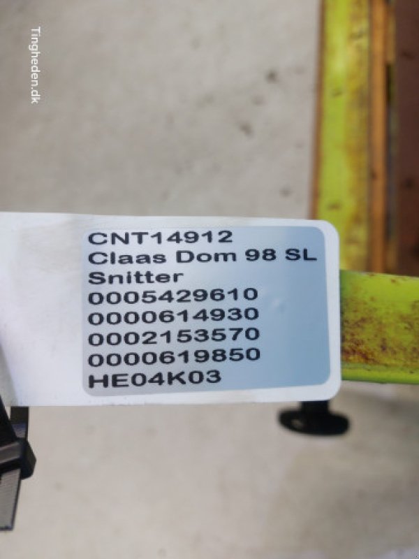 Feldhäcksler typu CLAAS Dominator 98, Gebrauchtmaschine v Hemmet (Obrázek 25)