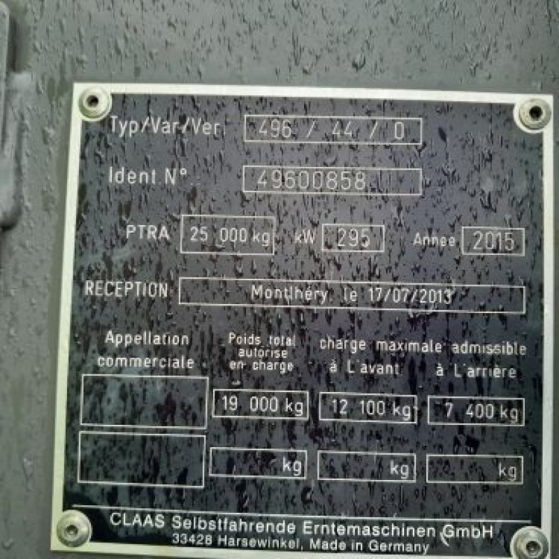 Feldhäcksler des Typs CLAAS JAGUAR 840 T4F, Gebrauchtmaschine in Belleville sur Meuse (Bild 4)
