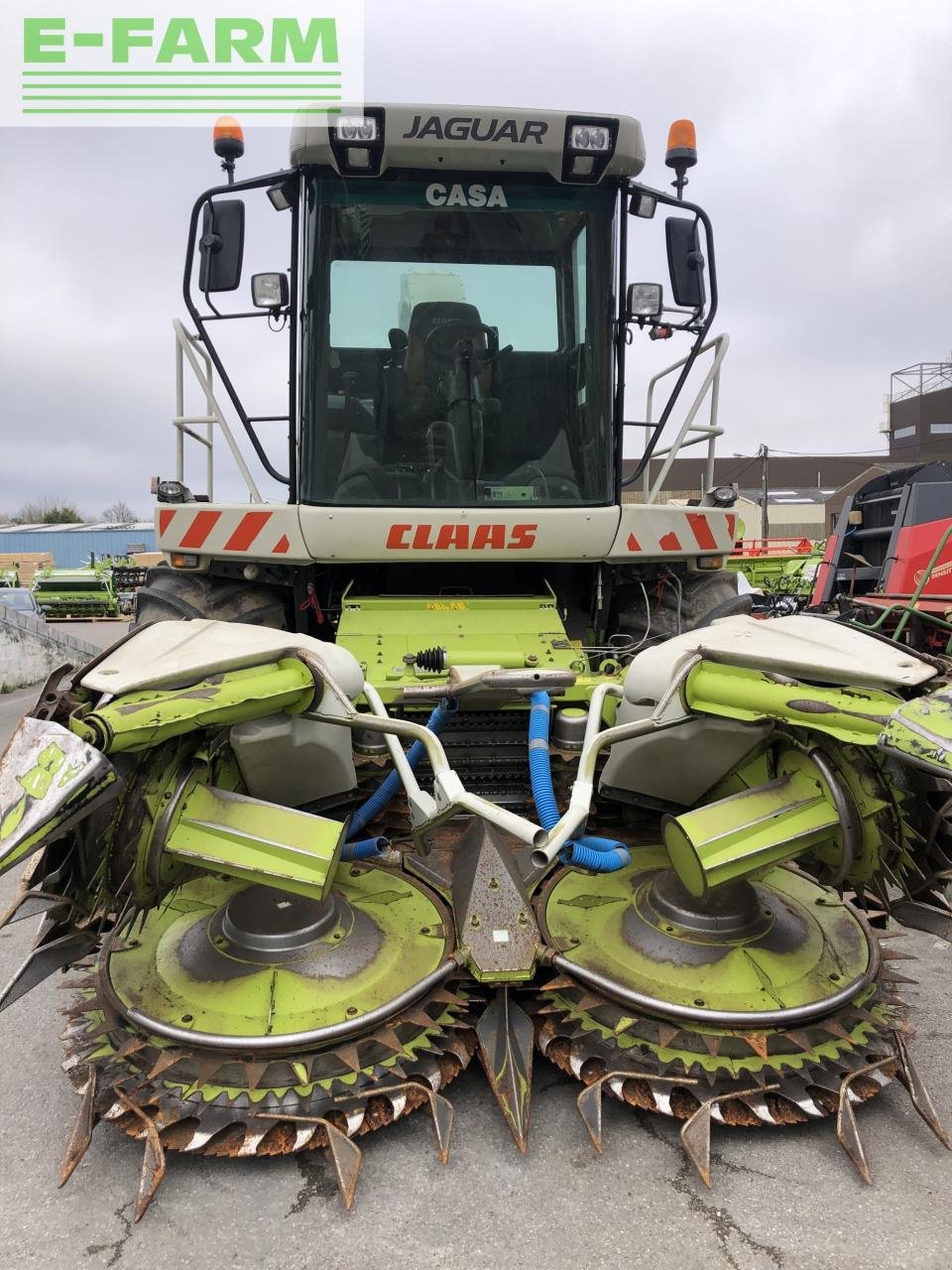 Feldhäcksler des Typs CLAAS jaguar 850 (492/070), Gebrauchtmaschine in BLENDECQUES (Bild 4)