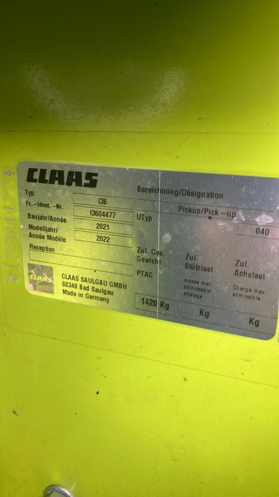 Feldhäcksler van het type CLAAS Jaguar 850 A, Gebrauchtmaschine in Heilsbronn (Foto 20)