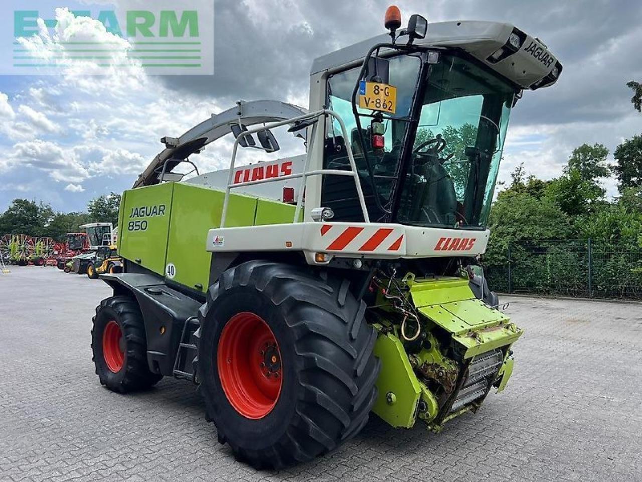 Feldhäcksler des Typs CLAAS jaguar 850 + orbis 450 + pu 300 hd, Gebrauchtmaschine in ag BROEKLAND (Bild 10)