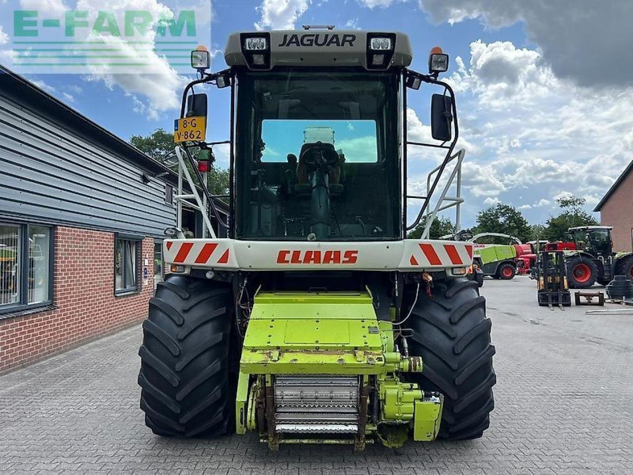 Feldhäcksler des Typs CLAAS jaguar 850 + orbis 450 + pu 300 hd, Gebrauchtmaschine in ag BROEKLAND (Bild 11)