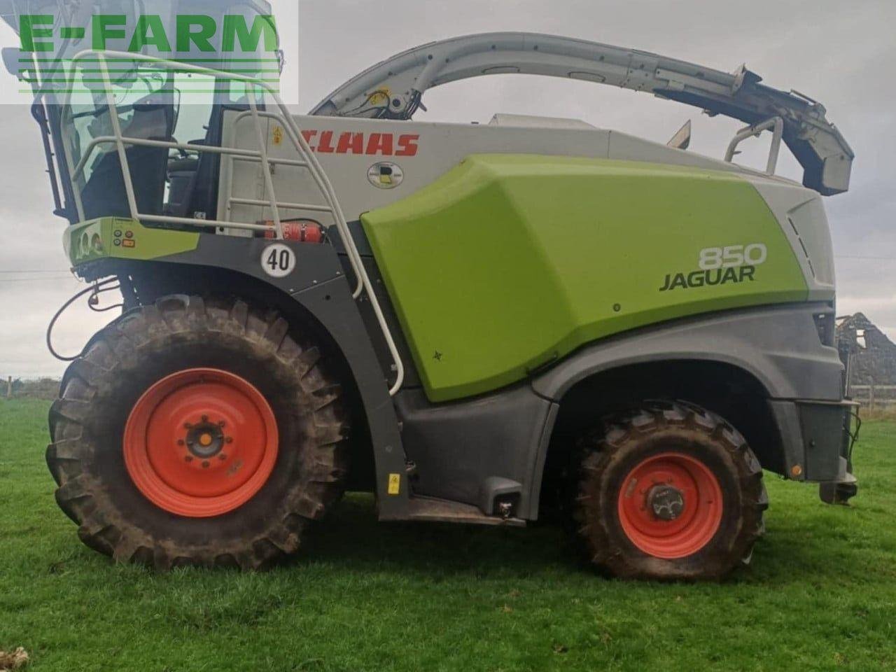 Feldhäcksler typu CLAAS JAGUAR 850 SP 4WD, Gebrauchtmaschine v WARTON, CARNFORTH (Obrázek 1)