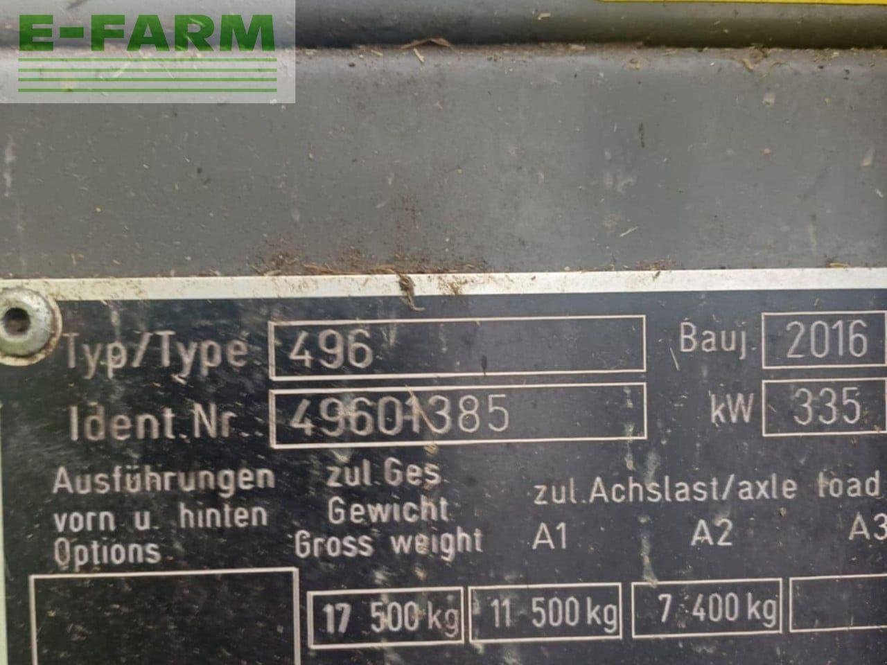 Feldhäcksler typu CLAAS JAGUAR 850 SP 4WD, Gebrauchtmaschine v WARTON, CARNFORTH (Obrázek 7)