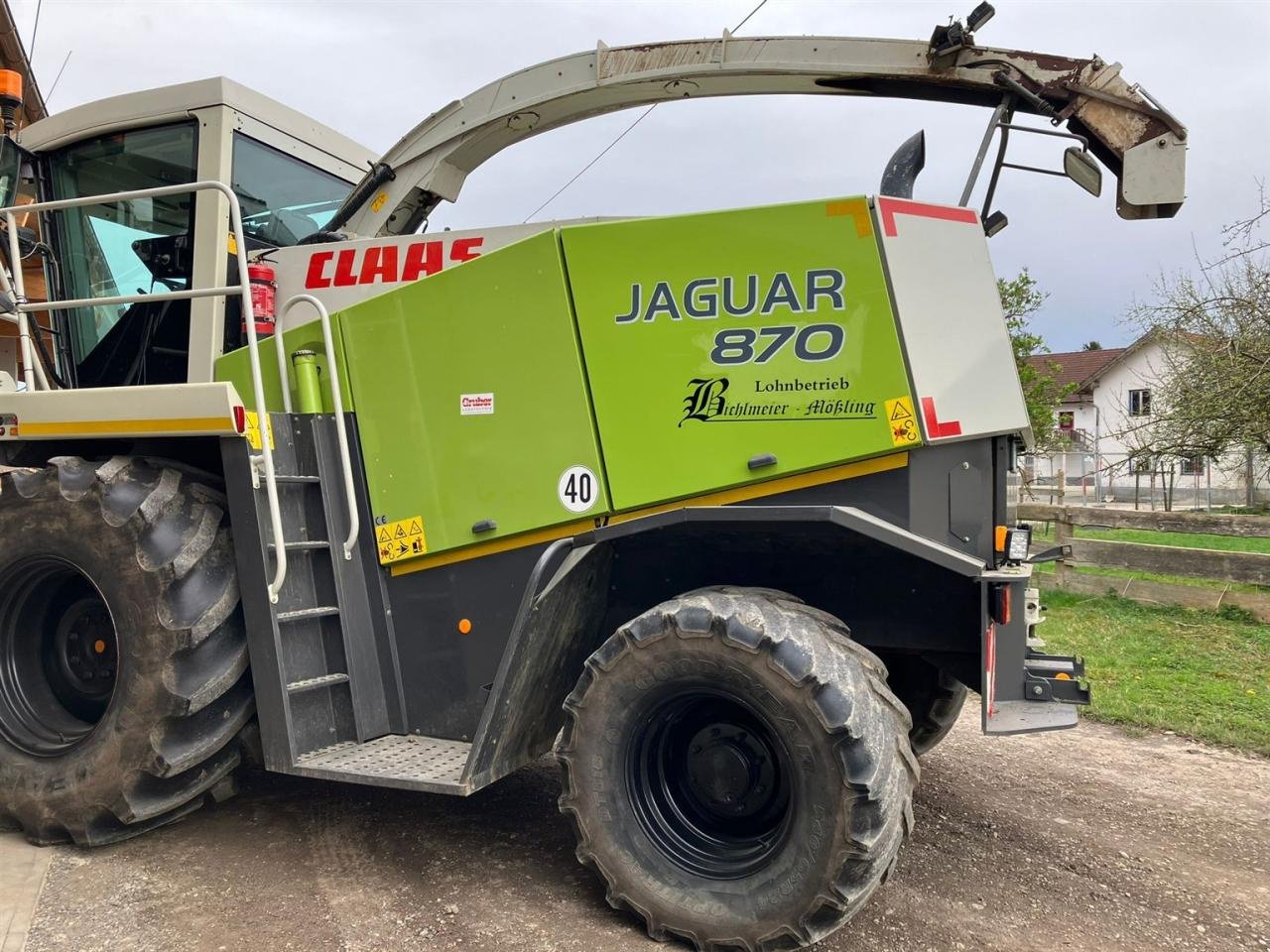 Feldhäcksler tipa CLAAS Jaguar 850 Speedstar Allrad, Gebrauchtmaschine u Ampfing (Slika 4)