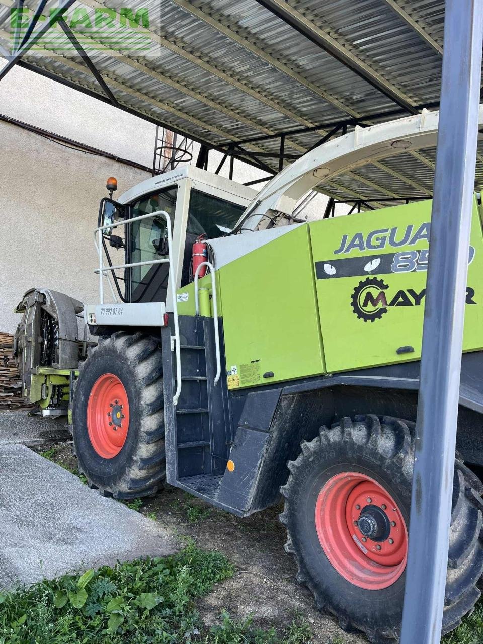 Feldhäcksler tip CLAAS Jaguar 850 Speedstar, Gebrauchtmaschine in Hamburg (Poză 1)