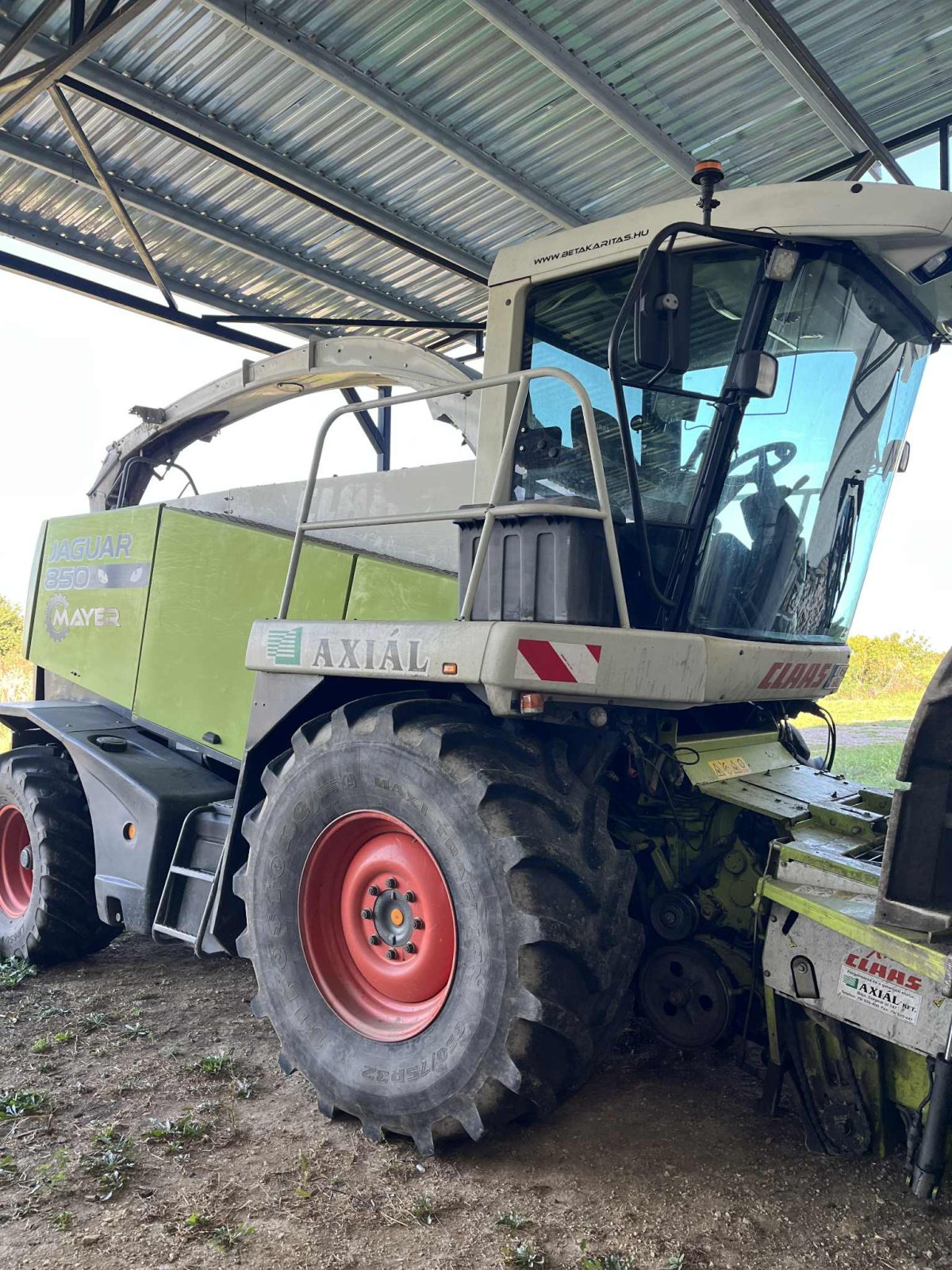Feldhäcksler typu CLAAS Jaguar 850 Speedstar, Gebrauchtmaschine v Hidegkút (Obrázek 1)