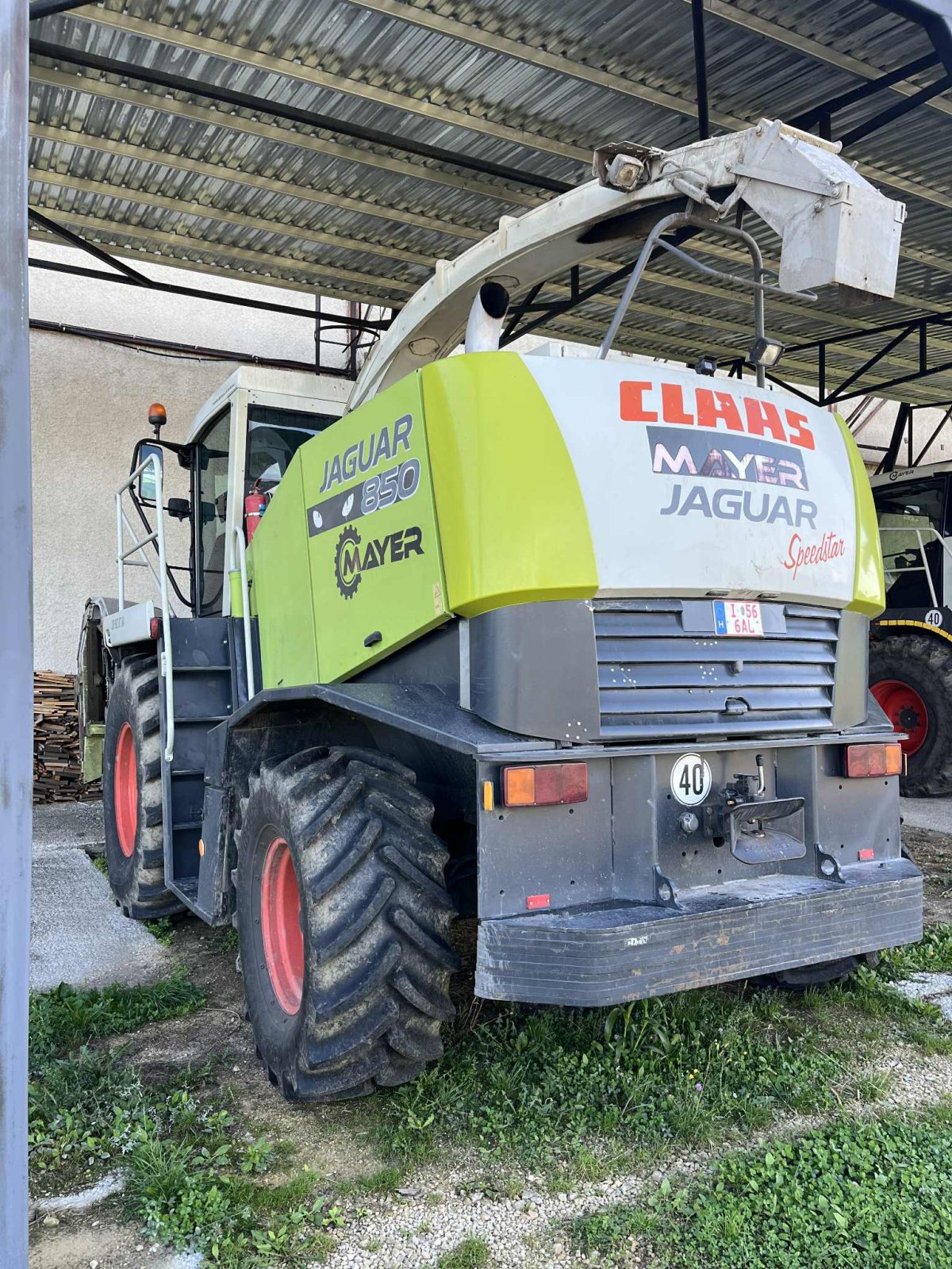 Feldhäcksler typu CLAAS Jaguar 850 Speedstar, Gebrauchtmaschine v Hidegkút (Obrázek 2)
