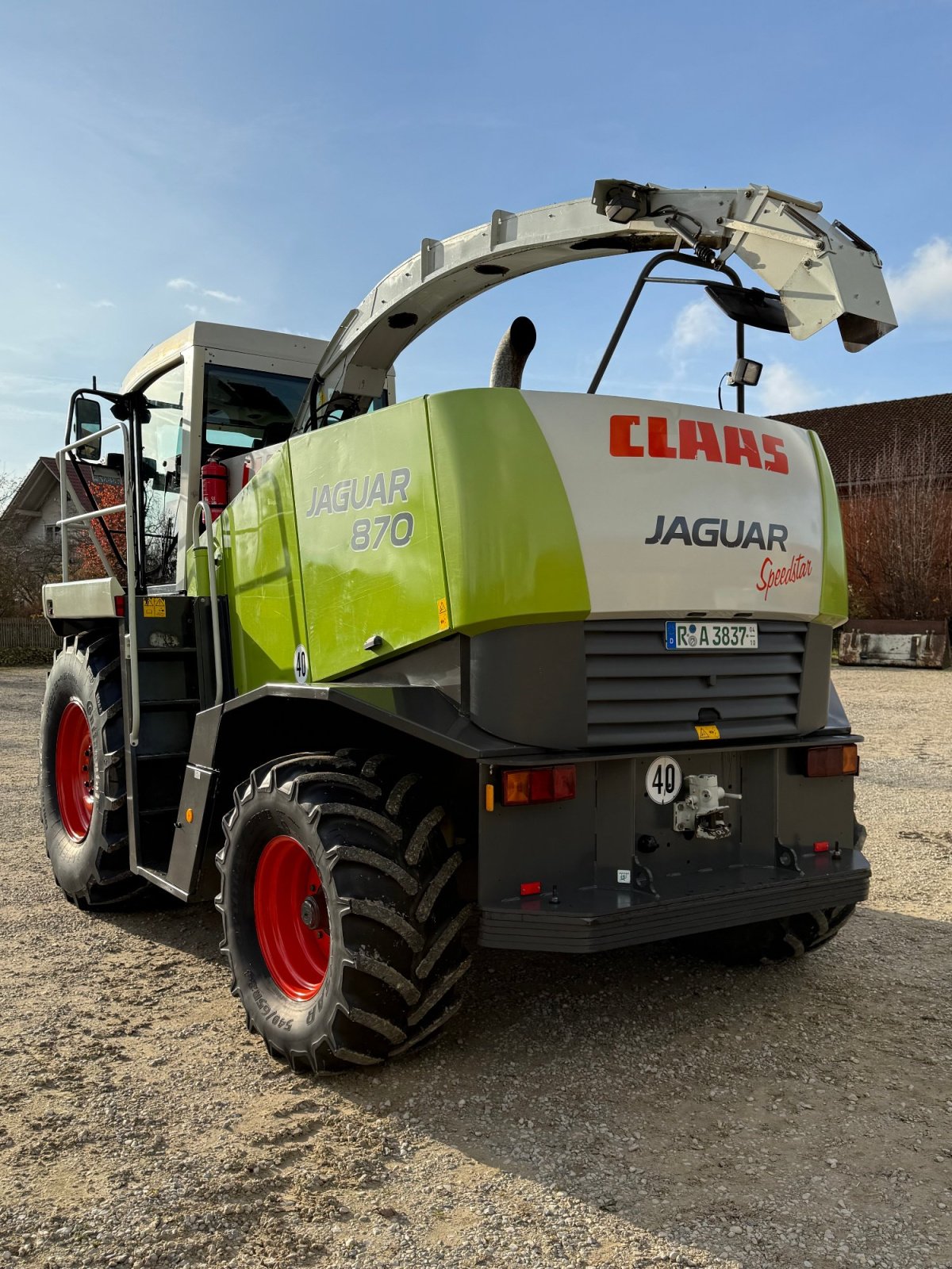 Feldhäcksler tip CLAAS Jaguar 850, Gebrauchtmaschine in Hemau (Poză 11)