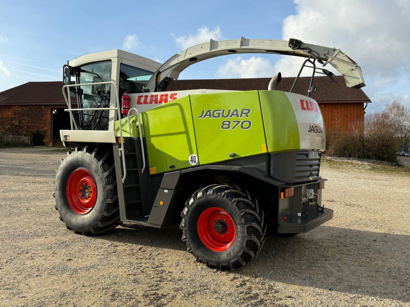 Feldhäcksler tip CLAAS Jaguar 850, Gebrauchtmaschine in Hemau (Poză 12)