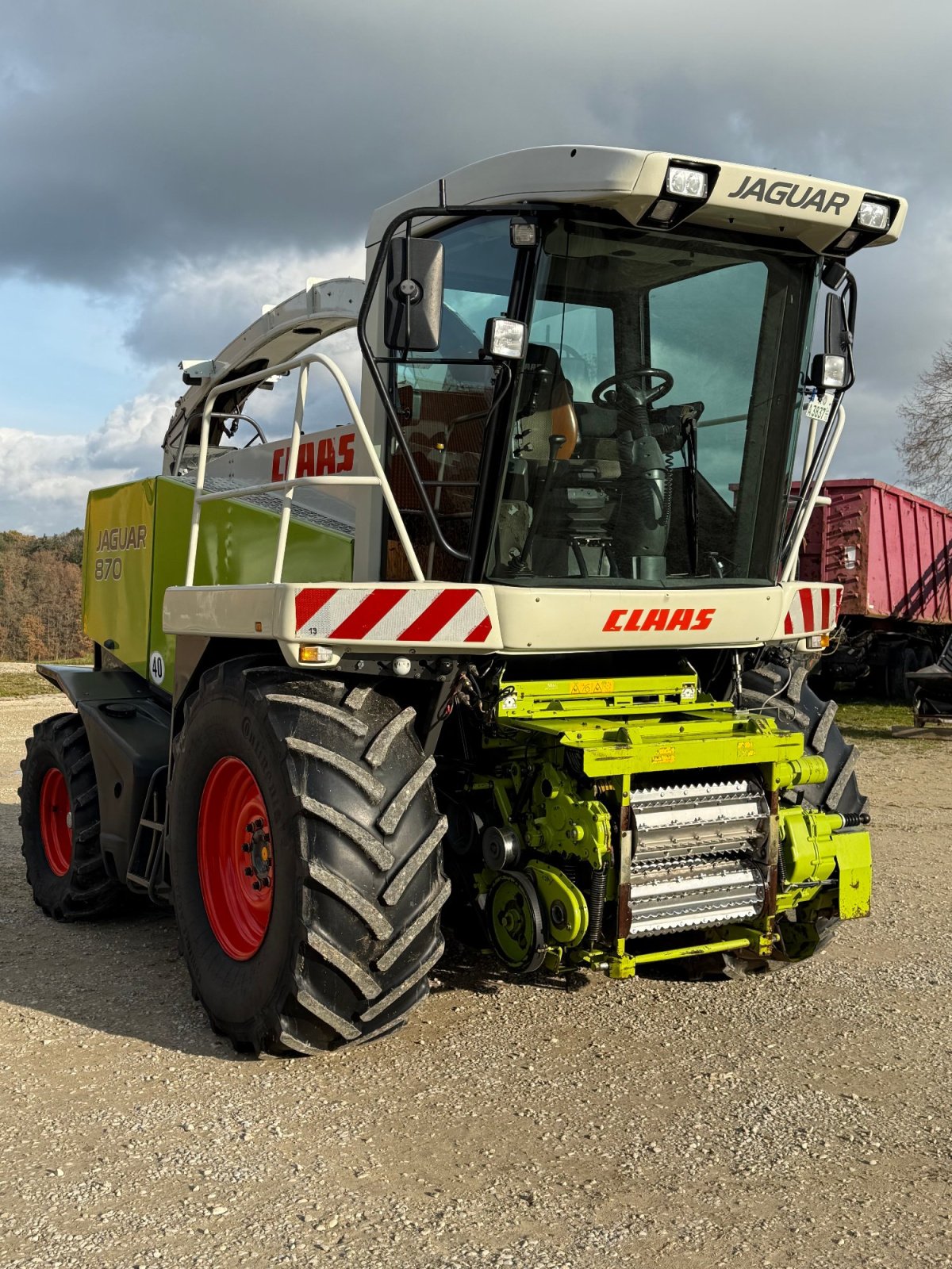 Feldhäcksler van het type CLAAS Jaguar 850, Gebrauchtmaschine in Hemau (Foto 4)