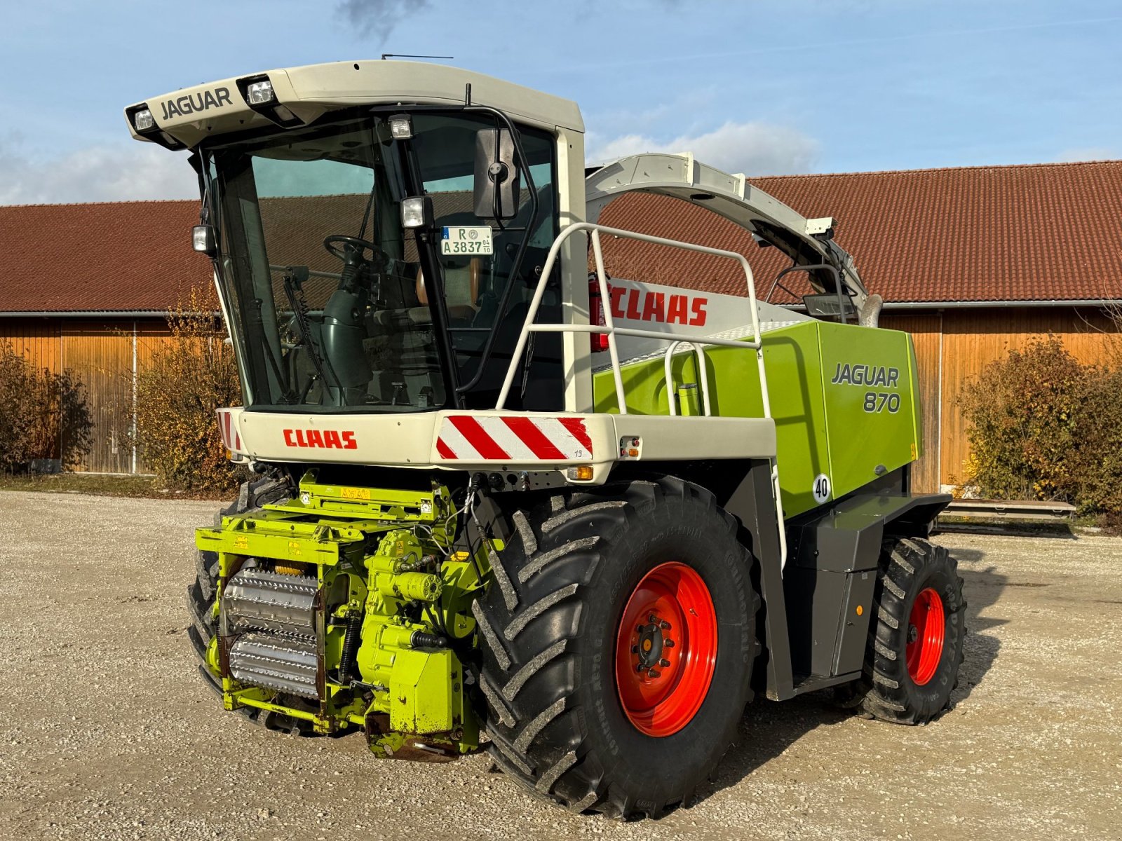 Feldhäcksler des Typs CLAAS Jaguar 850, Gebrauchtmaschine in Hemau (Bild 2)