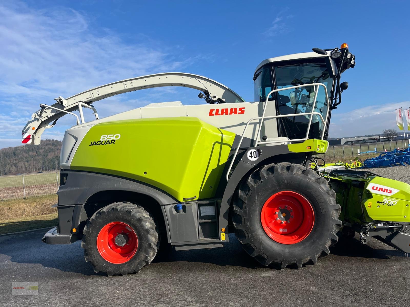 Feldhäcksler a típus CLAAS Jaguar 850, Gebrauchtmaschine ekkor: Oberessendorf-Eberhardzell (Kép 1)