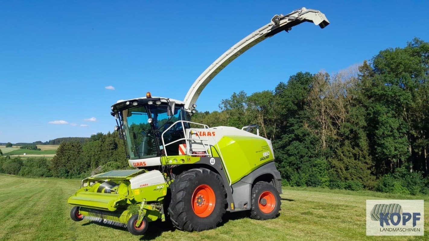 Feldhäcksler des Typs CLAAS Jaguar 860 4WD T4i Allrad 40 km/H, Gebrauchtmaschine in Schutterzell (Bild 1)