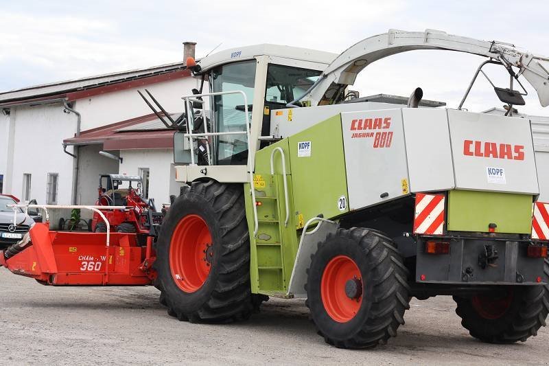 Feldhäcksler tip CLAAS Jaguar 860 Allrad, Gebrauchtmaschine in Schutterzell (Poză 9)