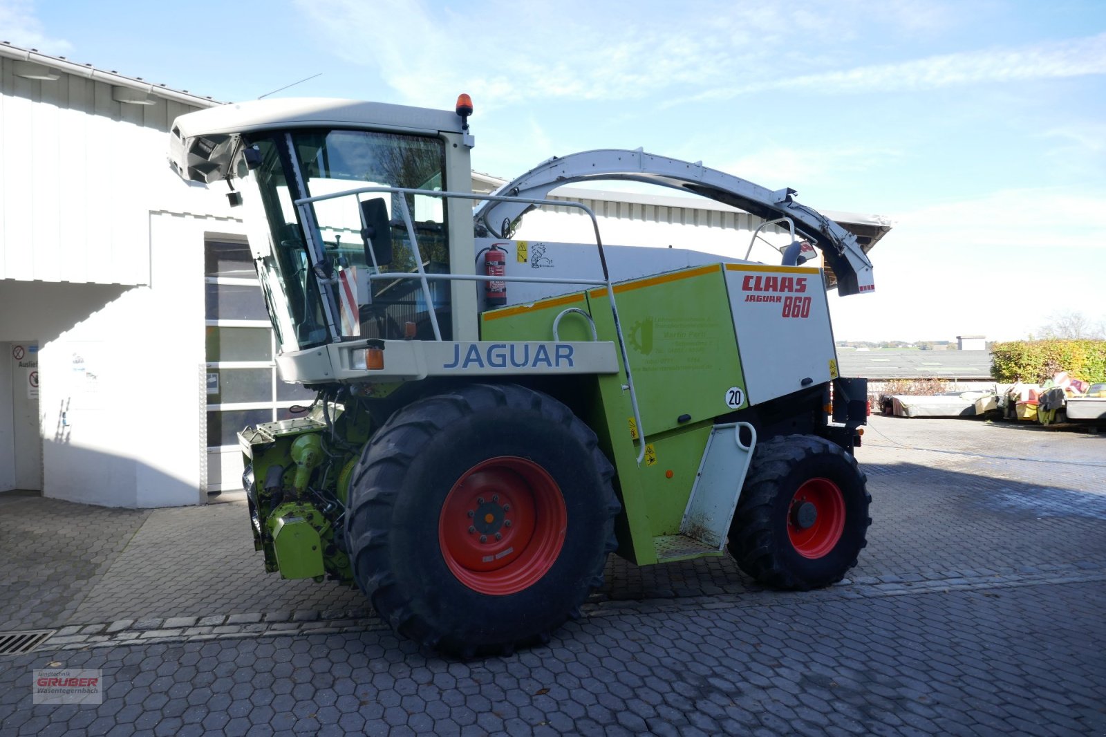 Feldhäcksler des Typs CLAAS Jaguar 860 inkl. Orbis 600 und PU 300 HD, Gebrauchtmaschine in Dorfen (Bild 1)