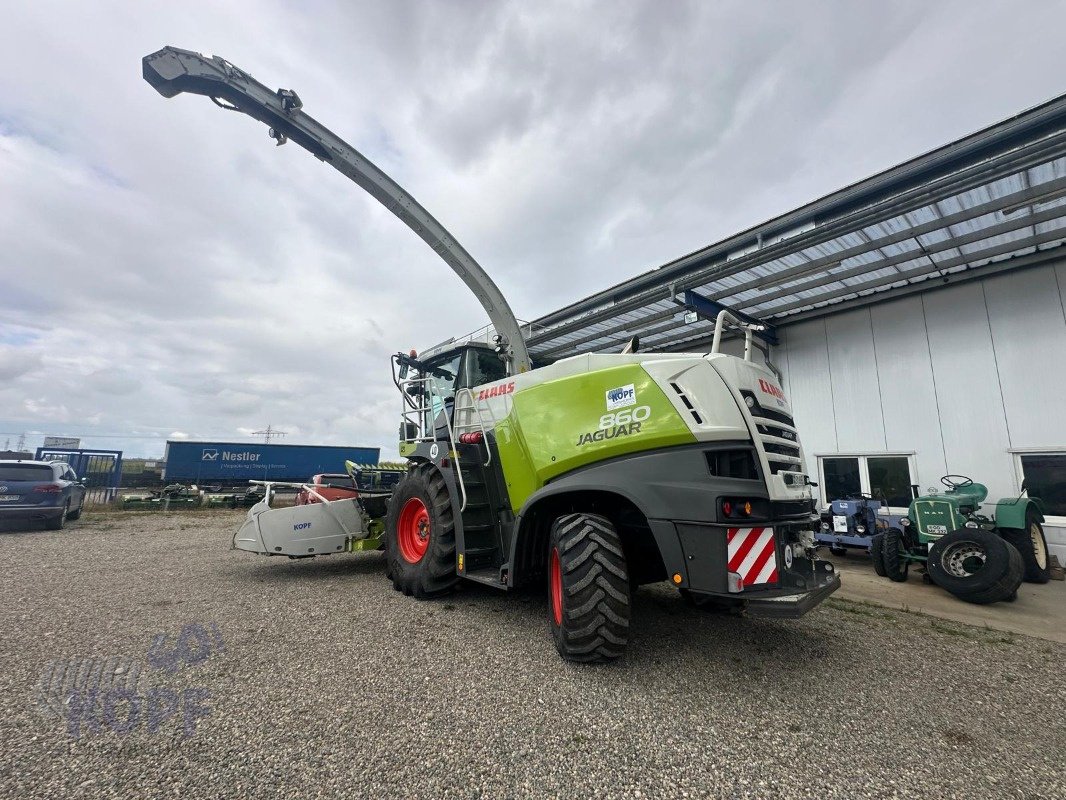 Feldhäcksler typu CLAAS Jaguar 860, V8 Quantimeter Stop Rock Autofilll, Gebrauchtmaschine w Schutterzell (Zdjęcie 4)