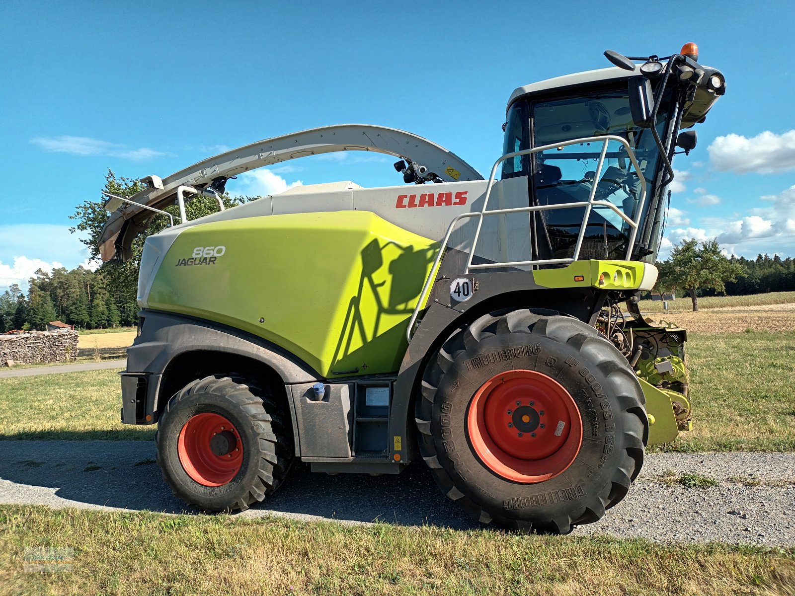 Feldhäcksler del tipo CLAAS Jaguar 860, Gebrauchtmaschine en Calw  (Imagen 3)