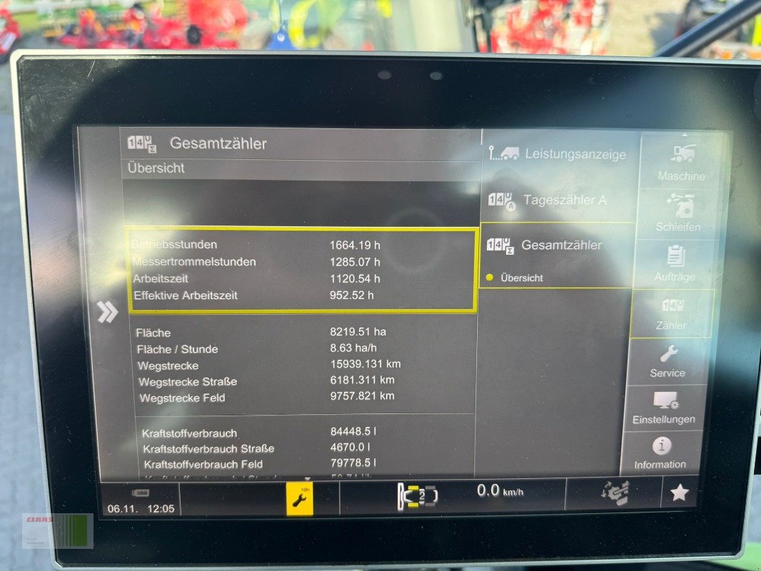 Feldhäcksler des Typs CLAAS Jaguar 860, Gebrauchtmaschine in Risum-Lindholm (Bild 11)