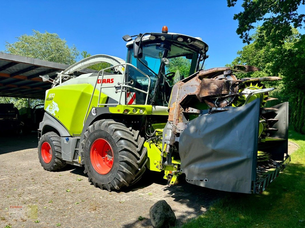Feldhäcksler des Typs CLAAS JAGUAR 870 (496), ORBIS 600 SD, PU 300 PROFI CONTO, Gebrauchtmaschine in Westerstede (Bild 2)