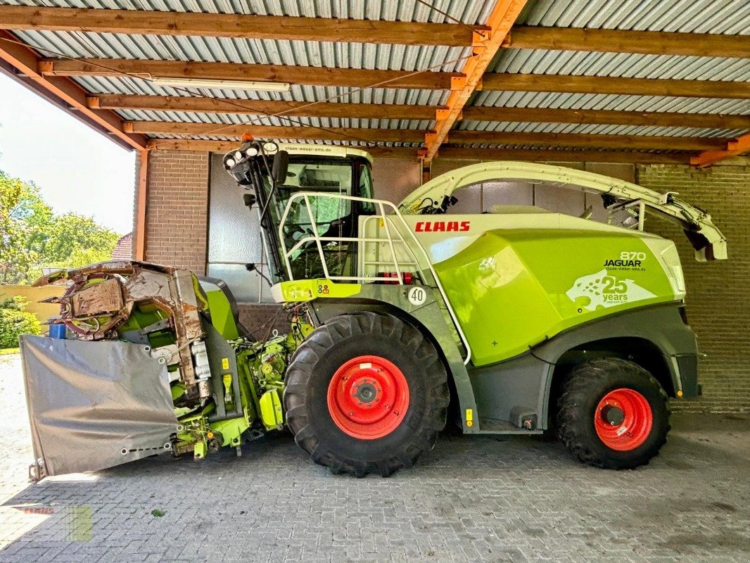 Feldhäcksler des Typs CLAAS JAGUAR 870 (496), ORBIS 600 SD, PU 300 PROFI CONTO, Gebrauchtmaschine in Westerstede (Bild 3)