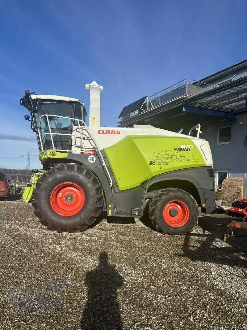 Feldhäcksler des Typs CLAAS Jaguar 870 E5 NEU Premium Line Quantimeter 50-Jahre Paket, Neumaschine in Schutterzell (Bild 11)