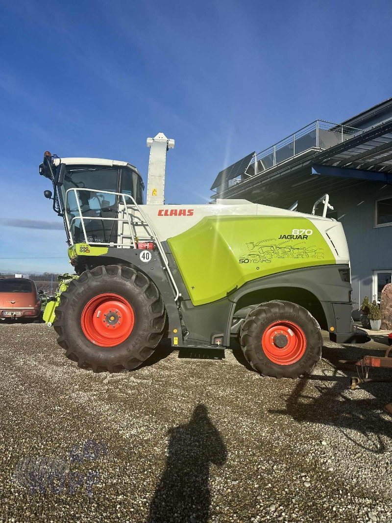 Feldhäcksler des Typs CLAAS Jaguar 870 E5 NEU Premium Line Quantimeter 50-Jahre Paket, Neumaschine in Schutterzell (Bild 7)