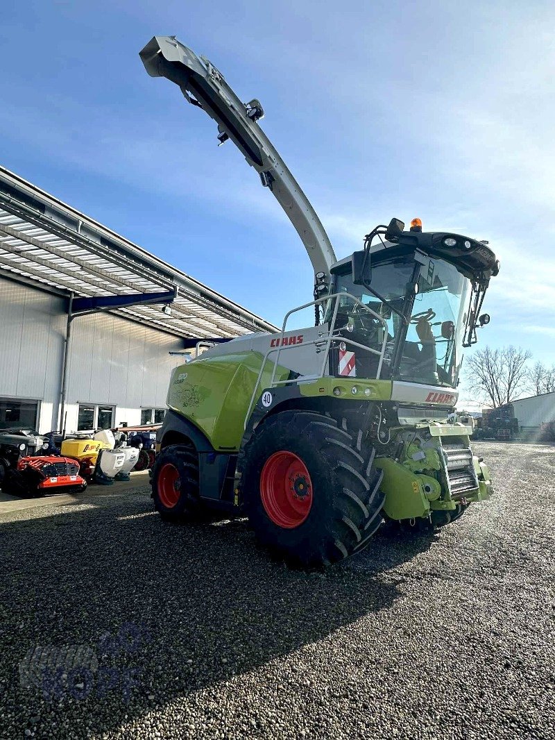 Feldhäcksler des Typs CLAAS Jaguar 870 E5 NEU Premium Line Quantimeter 50-Jahre Paket, Neumaschine in Schutterzell (Bild 14)