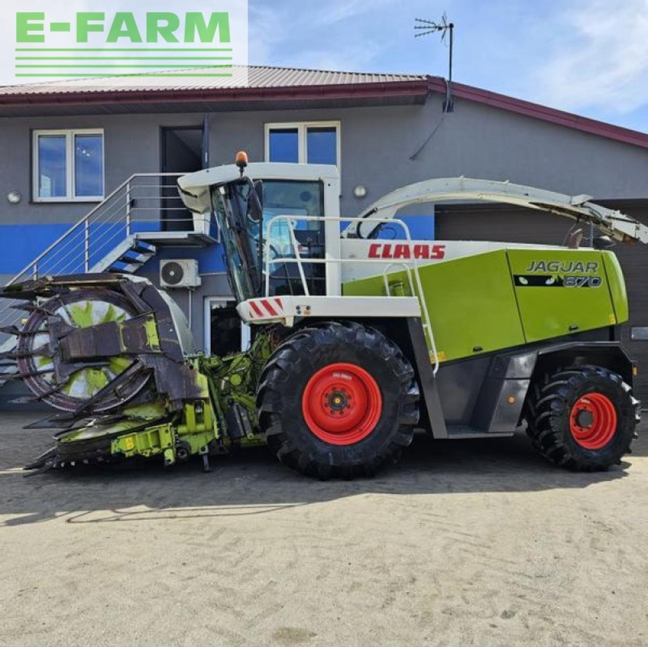 Feldhäcksler tip CLAAS jaguar 870 profistar, Gebrauchtmaschine in MORDY (Poză 9)