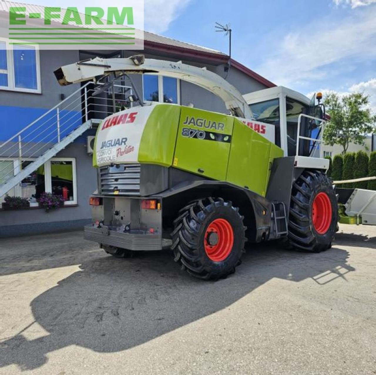 Feldhäcksler tip CLAAS jaguar 870 profistar, Gebrauchtmaschine in MORDY (Poză 12)