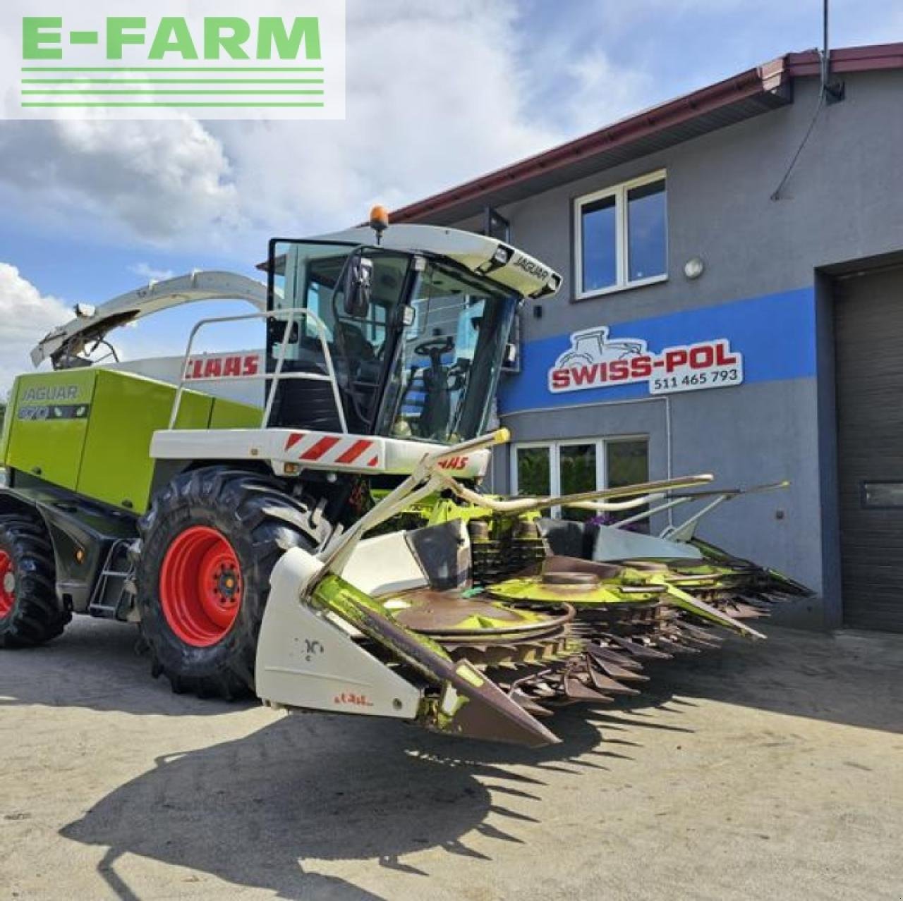 Feldhäcksler tip CLAAS jaguar 870 profistar, Gebrauchtmaschine in MORDY (Poză 14)