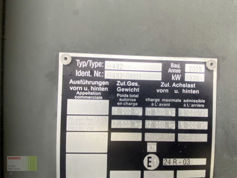 Feldhäcksler of the type CLAAS JAGUAR 870 SPEEDSTAR, Gebrauchtmaschine in Vohburg (Picture 24)