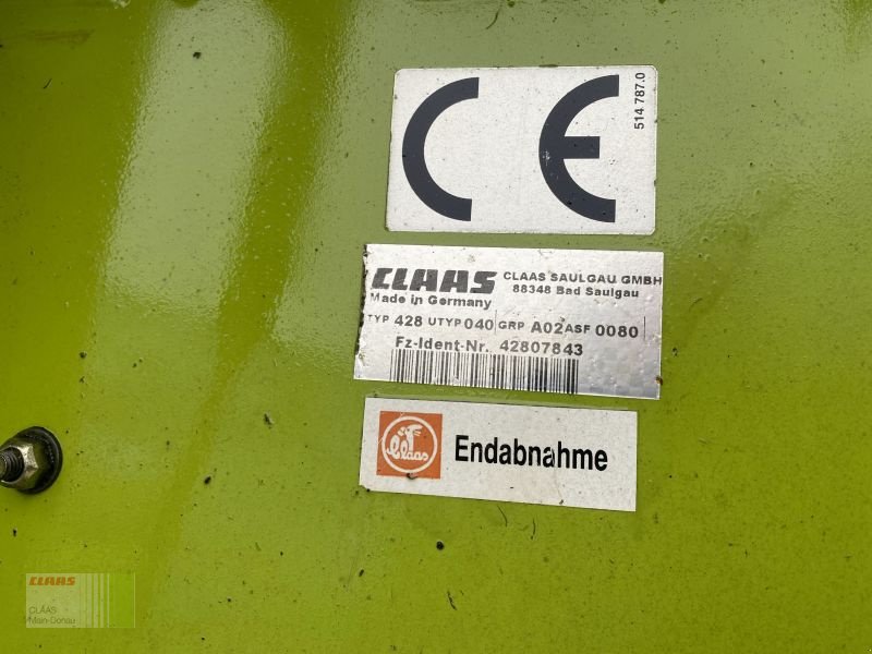 Feldhäcksler van het type CLAAS JAGUAR 870 SPEEDSTAR, Gebrauchtmaschine in Vohburg (Foto 28)