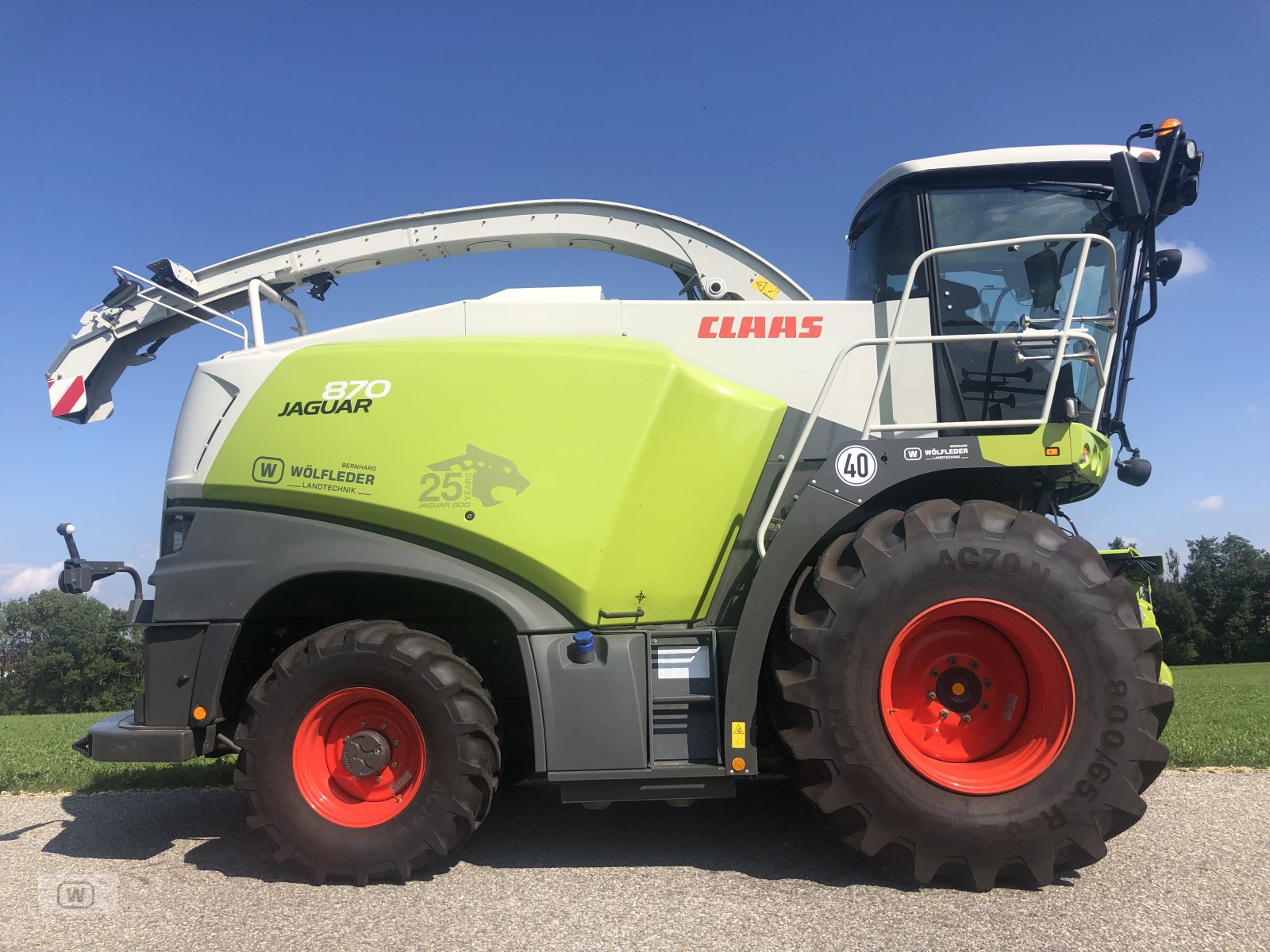 Feldhäcksler des Typs CLAAS Jaguar 870, Gebrauchtmaschine in Zell an der Pram (Bild 4)