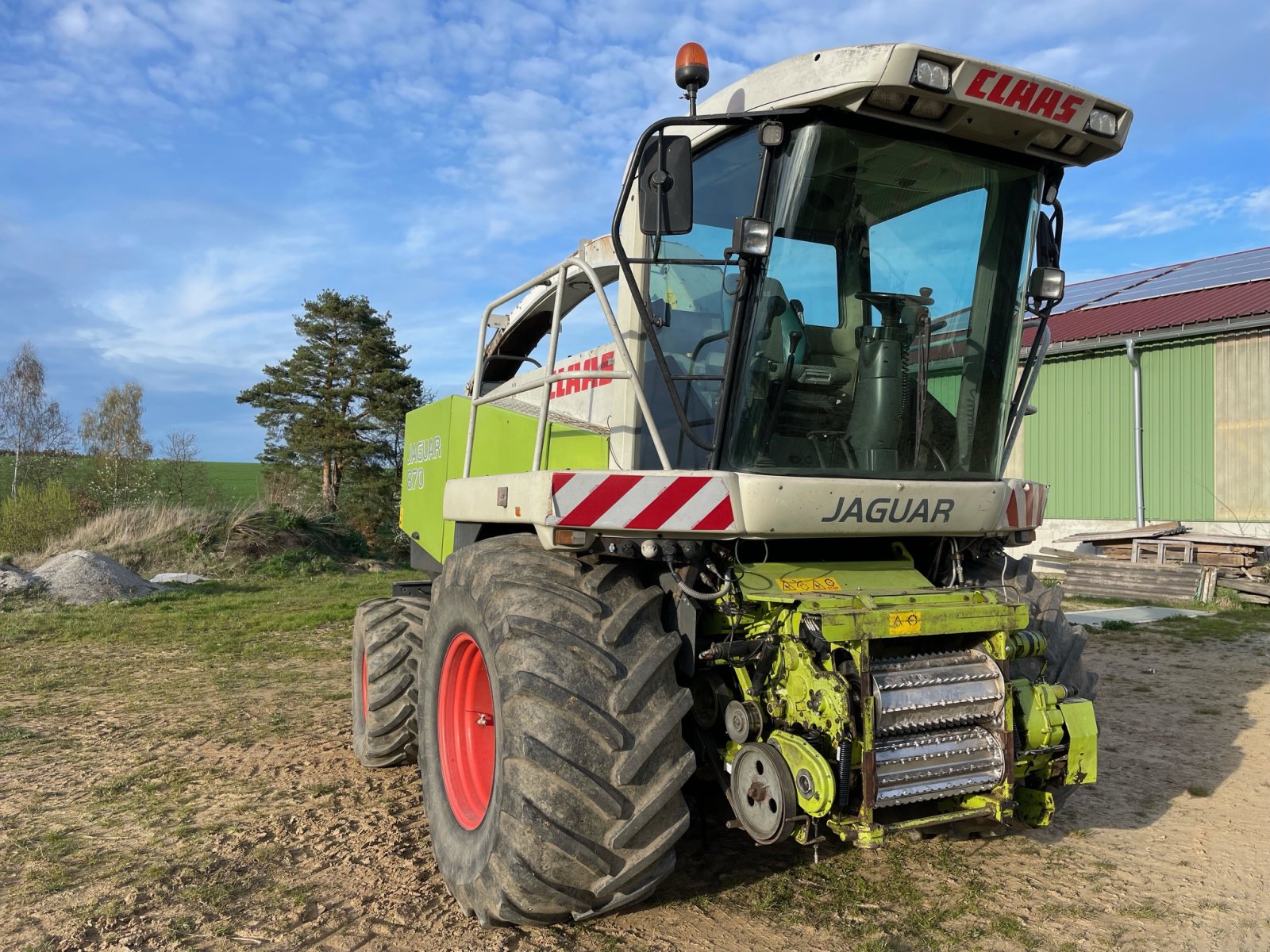 Feldhäcksler des Typs CLAAS Jaguar 870, Gebrauchtmaschine in Kautzen (Bild 1)