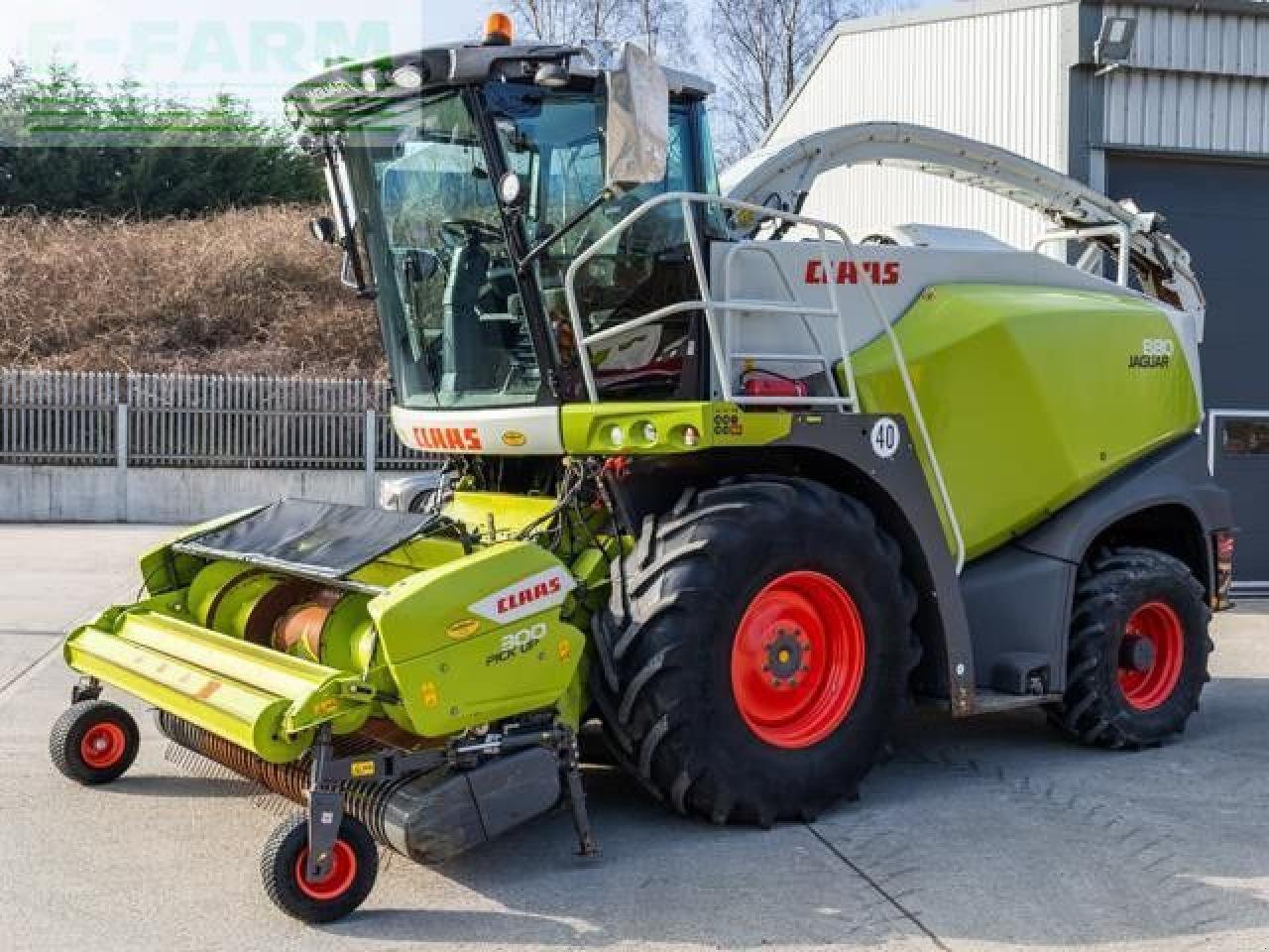 Feldhäcksler tip CLAAS JAGUAR 880 4WD, Gebrauchtmaschine in LAUNCESTON (Poză 2)