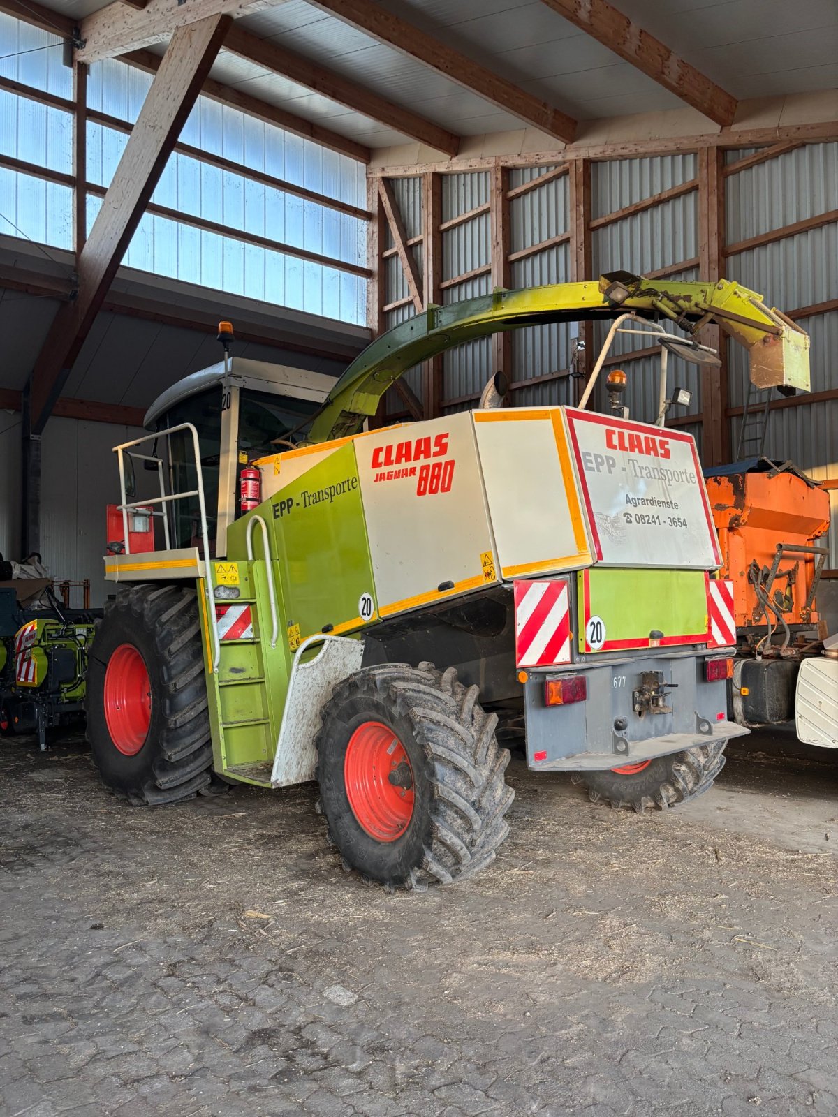Feldhäcksler типа CLAAS Jaguar 880, Gebrauchtmaschine в Wiedergeltingen (Фотография 3)