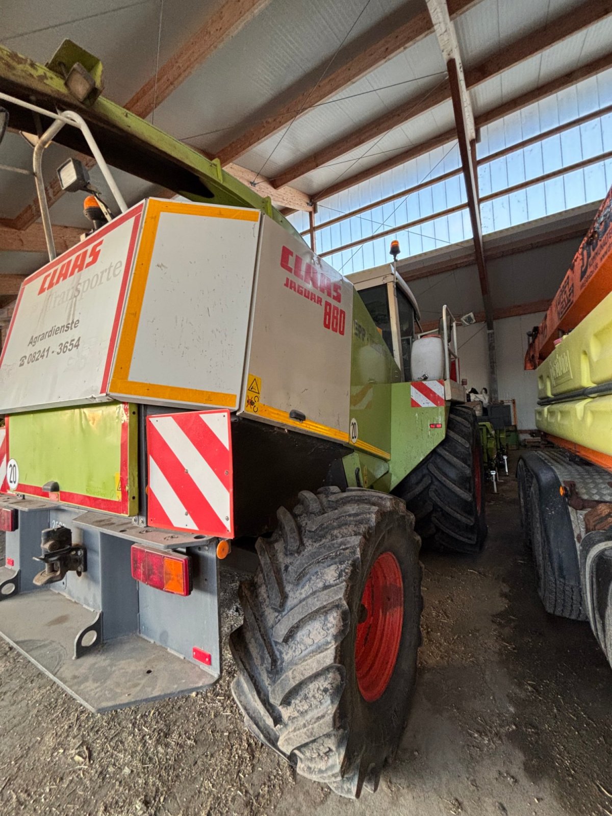 Feldhäcksler типа CLAAS Jaguar 880, Gebrauchtmaschine в Wiedergeltingen (Фотография 4)