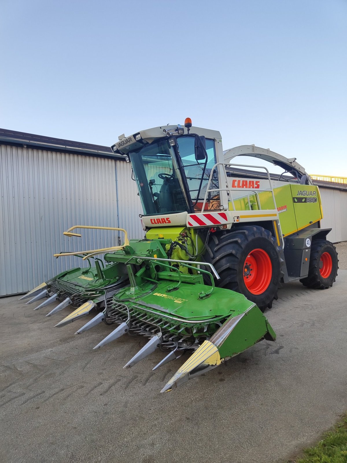 Feldhäcksler des Typs CLAAS Jaguar 890 Speedstar, Gebrauchtmaschine in Cirkovce (Bild 1)